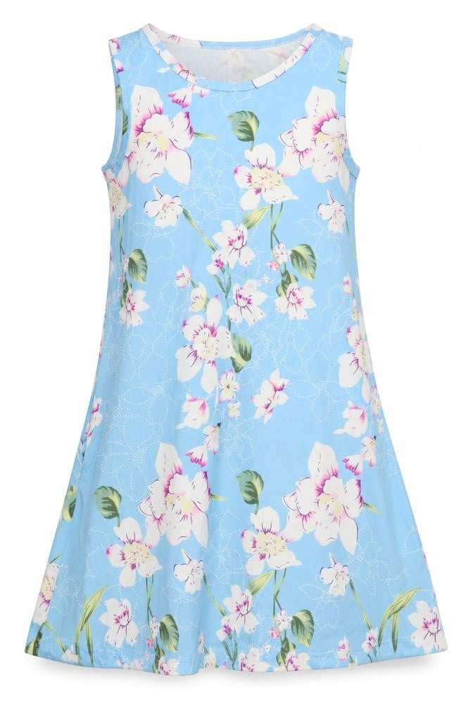 CHERFL Womens Multicoloured Floral  A-Line  Size M
