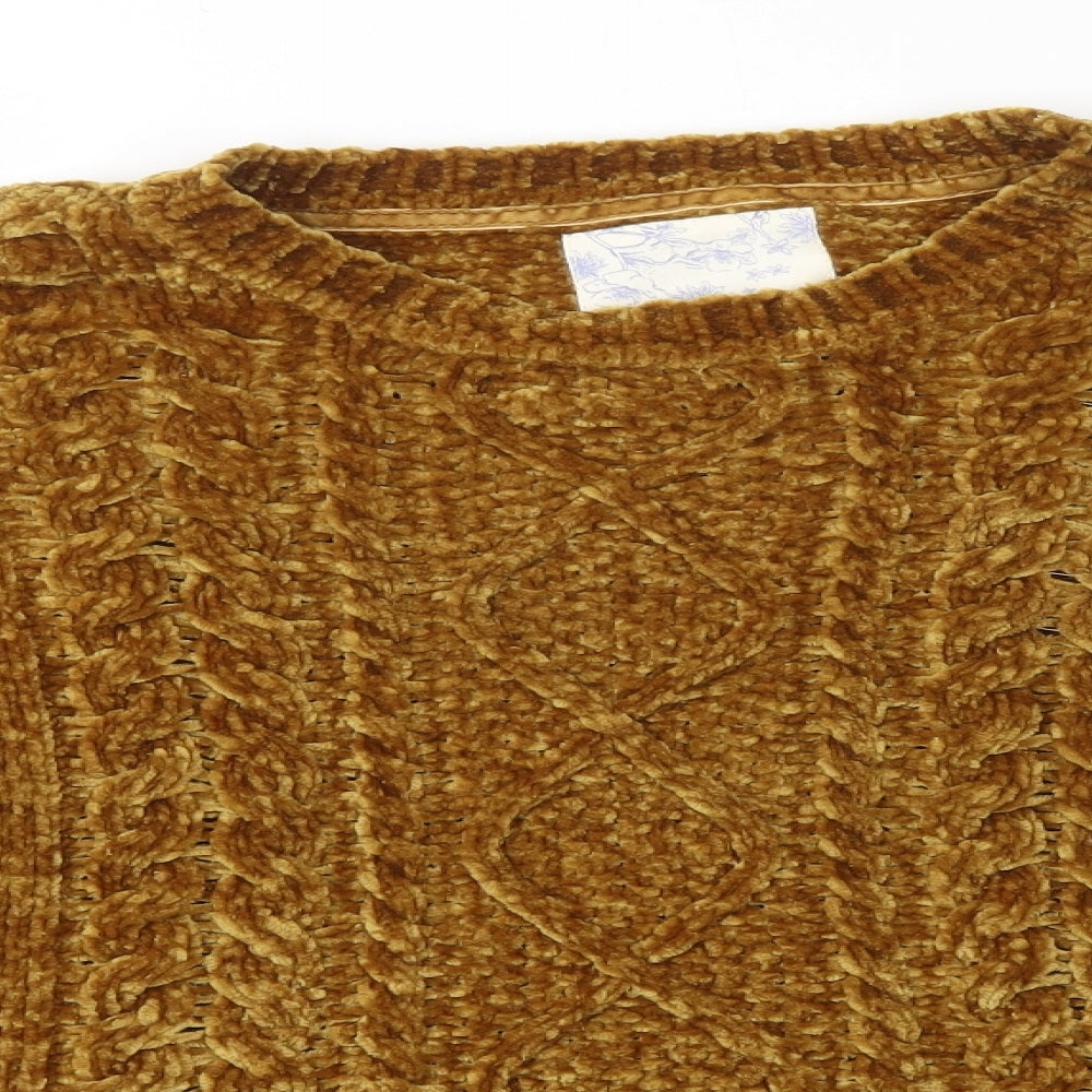 Matalan Womens Orange   Pullover Jumper Size M