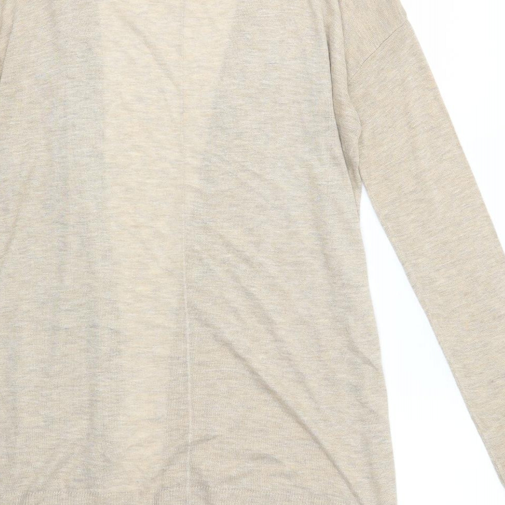 H&M Womens Brown   Cardigan Jumper Size S