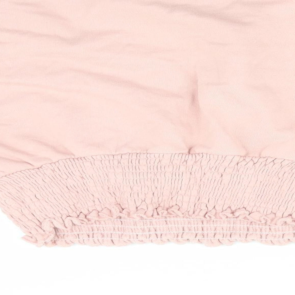 Preworn Womens Pink   Pullover Sweatshirt Size S  - Cropped
