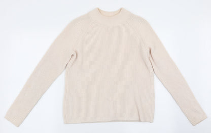 H&M Womens Ivory   Pullover Jumper Size 6