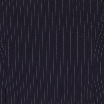H&M Womens Blue Striped  Jacket  Size 10