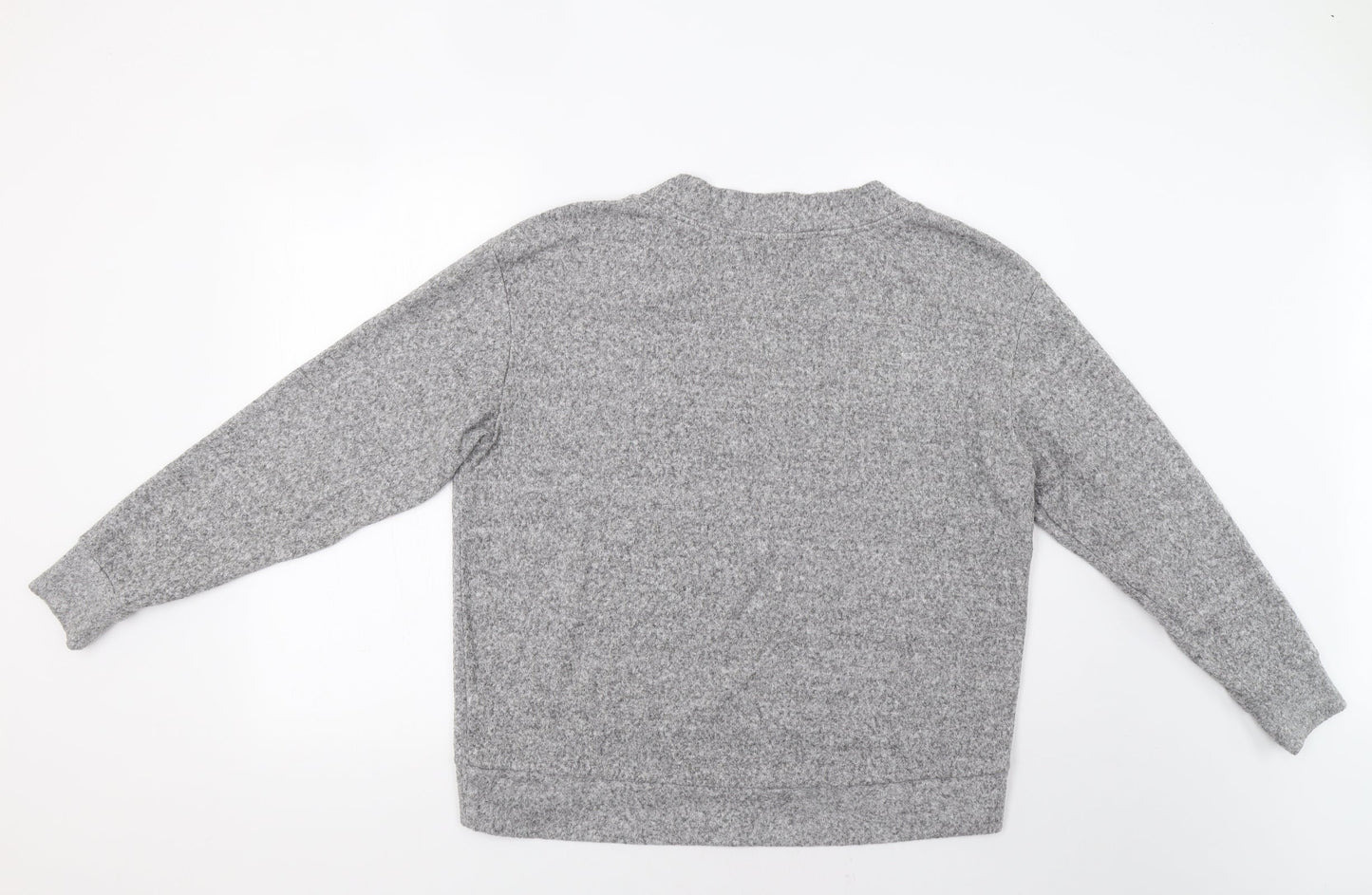 H&M Womens Grey   Pullover Jumper Size M