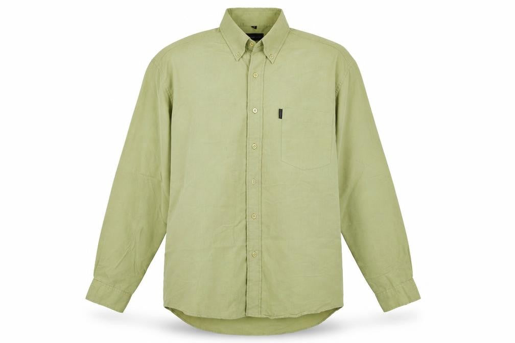Gianni Vialli Mens Green    Button-Up Size M