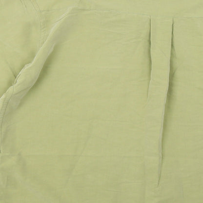 Gianni Vialli Mens Green    Button-Up Size M
