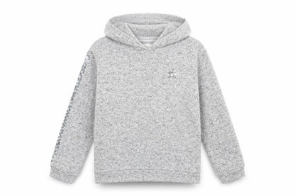 F&F Girls Grey   Pullover Hoodie Size 9-10 Years  - Star