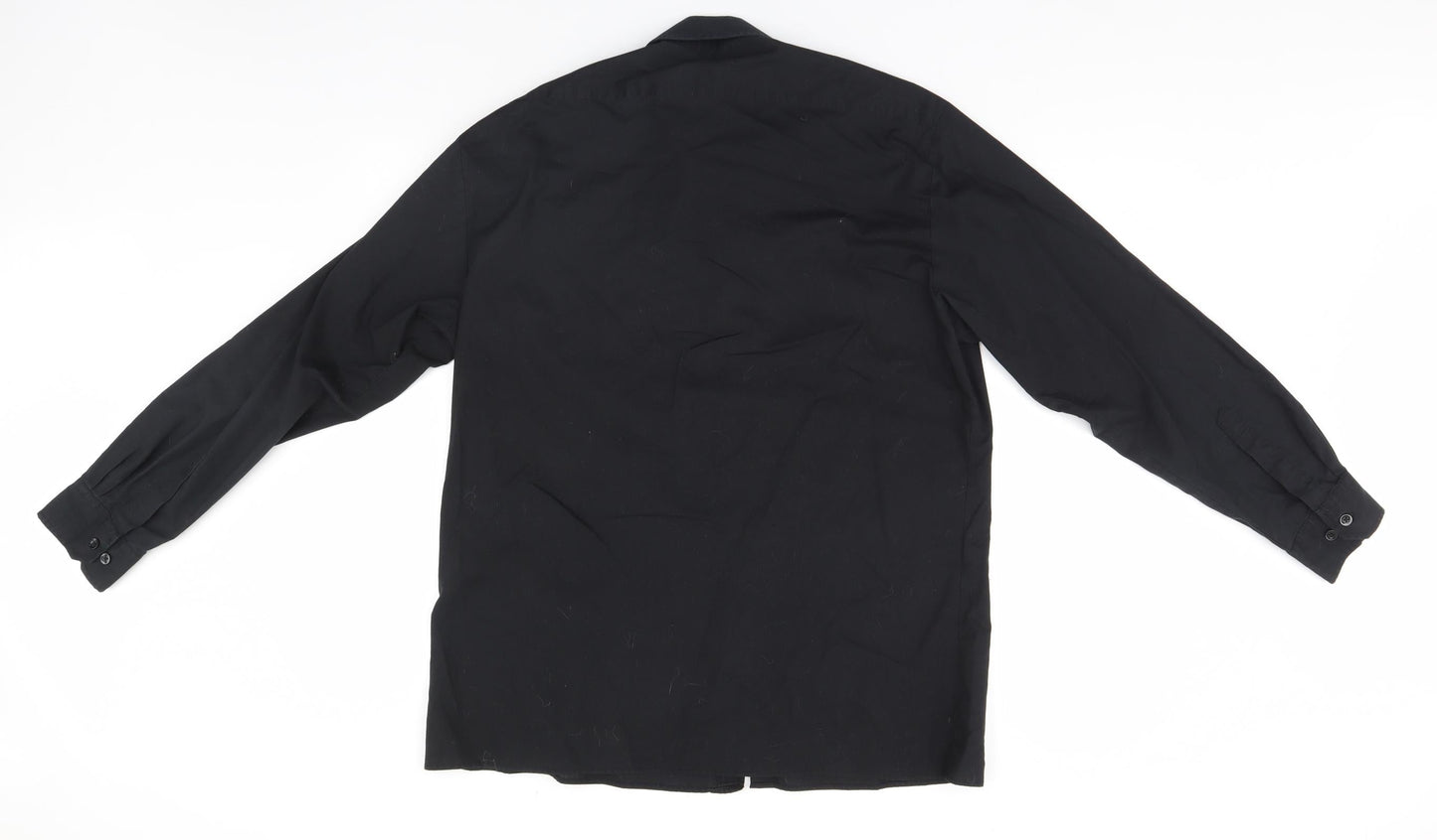 Premier Womens Black   Basic Button-Up Size 16