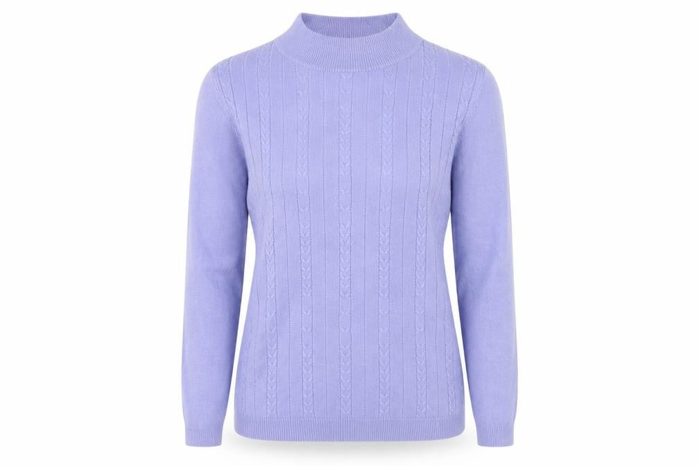 Poppy Womens Purple   Pullover Jumper Size 10
