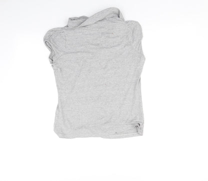 Marks & Spencer Womens Grey   Basic Polo Size 12