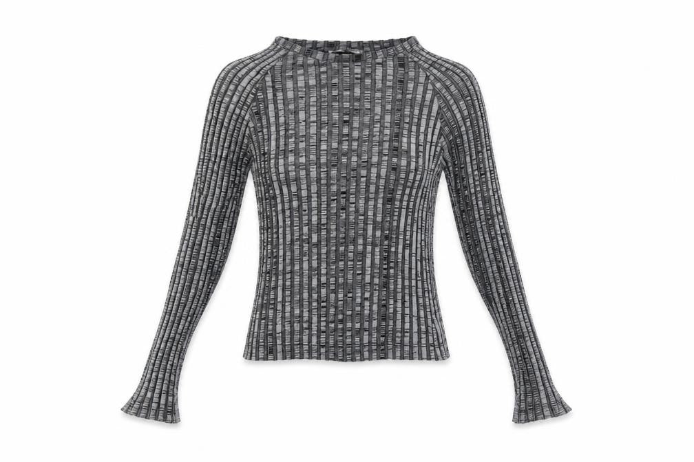 Light Before darl Womens Grey   Basic T-Shirt Size XS