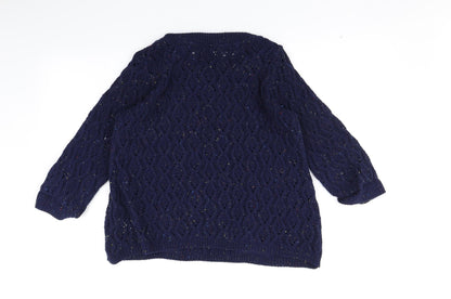 Red Herring Womens Blue   Pullover Jumper Size 10