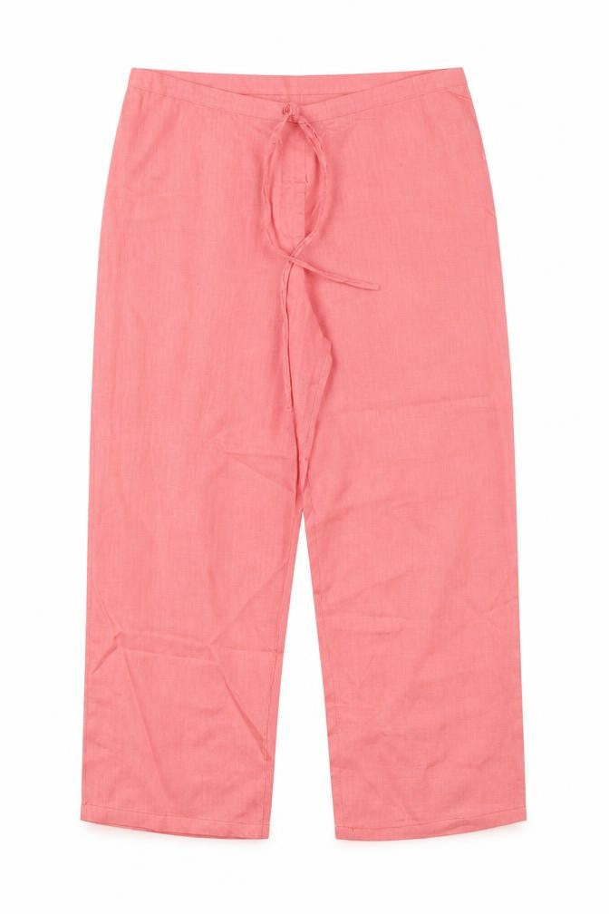 Greatplains Womens Pink   Cropped Trousers Size 16 L25 in