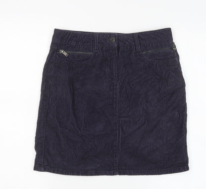 Next Womens Purple   Mini Skirt Size 6
