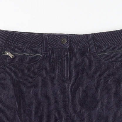 Next Womens Purple   Mini Skirt Size 6