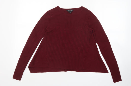 Miss Selfridge Womens Red   Pullover Jumper Size 10