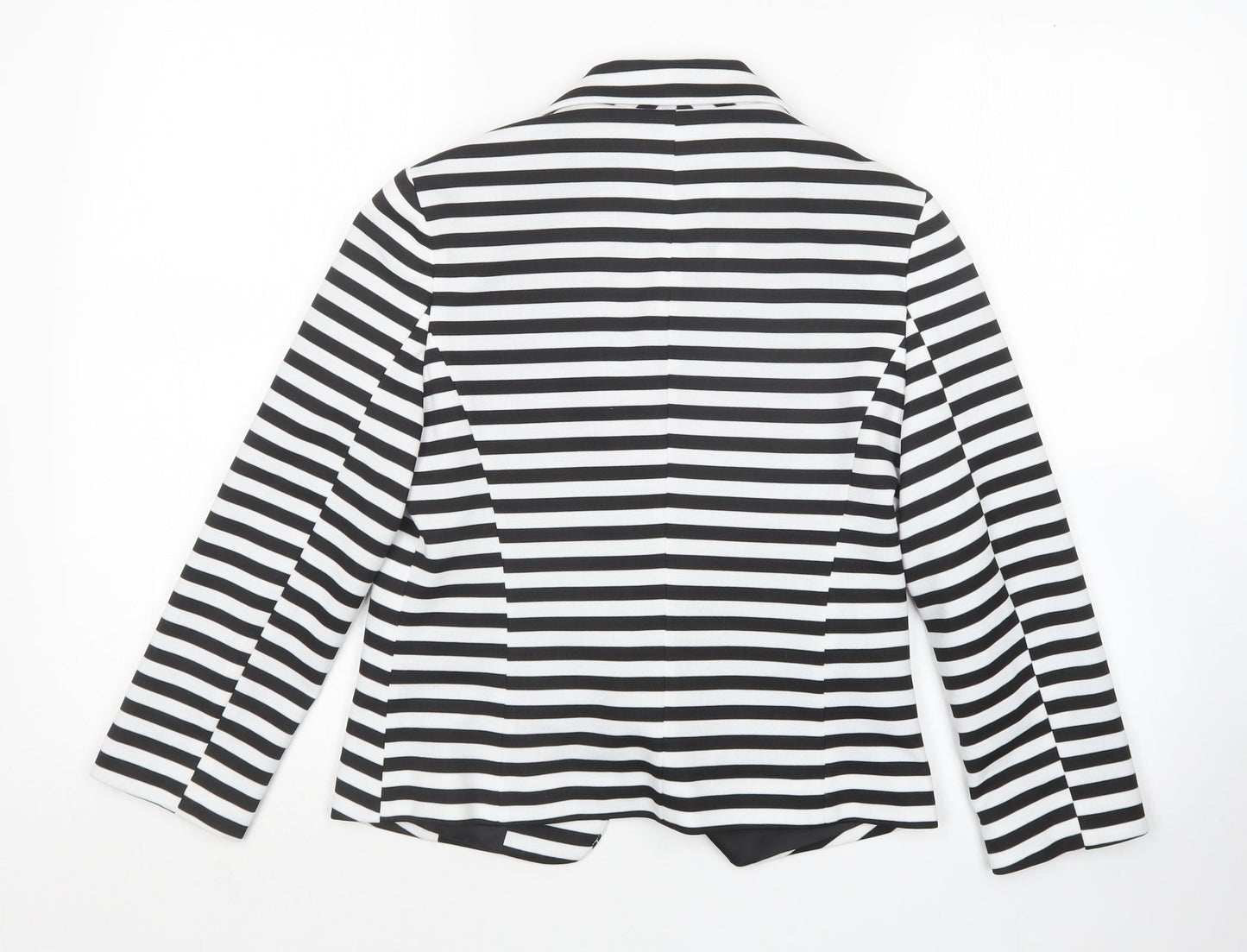 Love Label Womens Multicoloured Striped  Jacket Blazer Size 10
