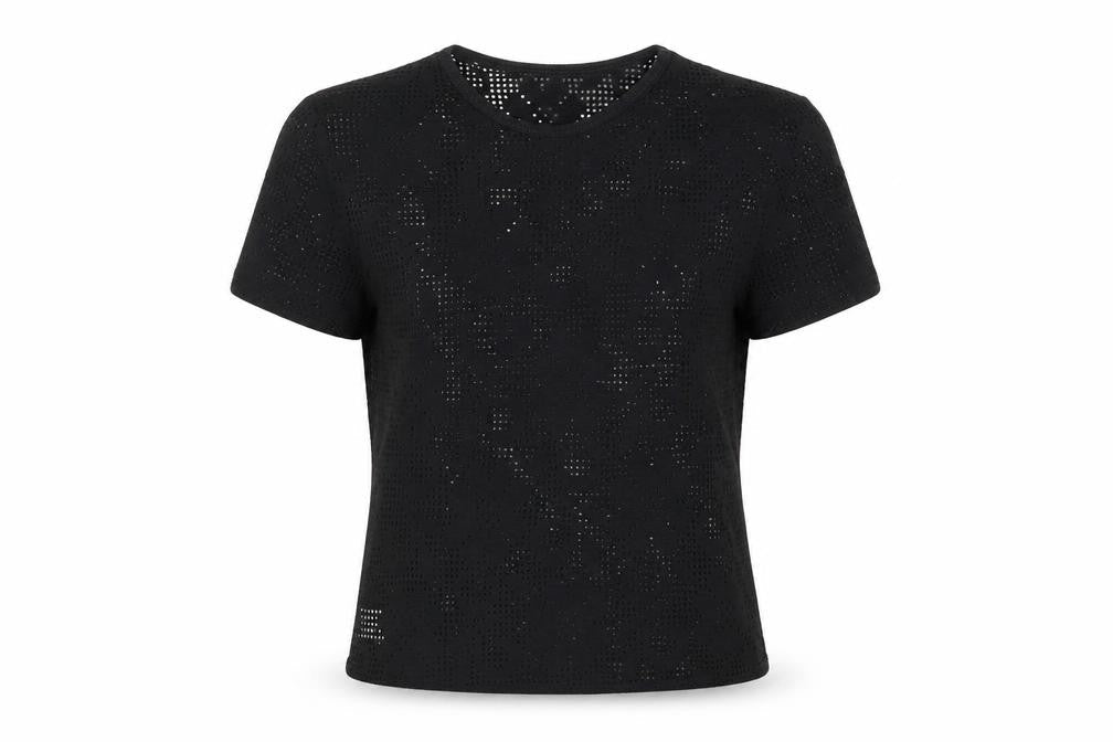 St Michael Womens Black   Basic T-Shirt Size 10