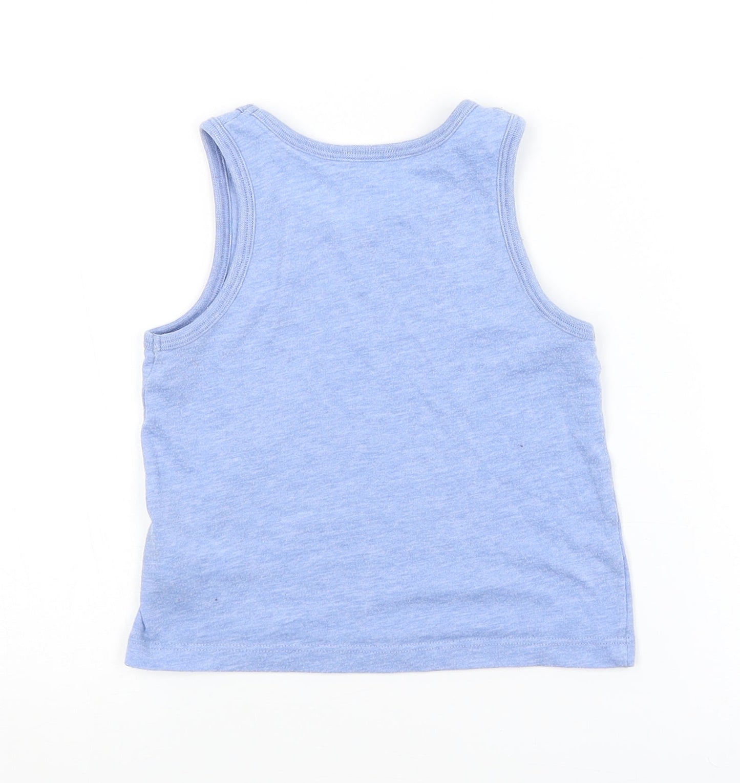 Primark Boys Blue   Basic Tank Size 2-3 Years