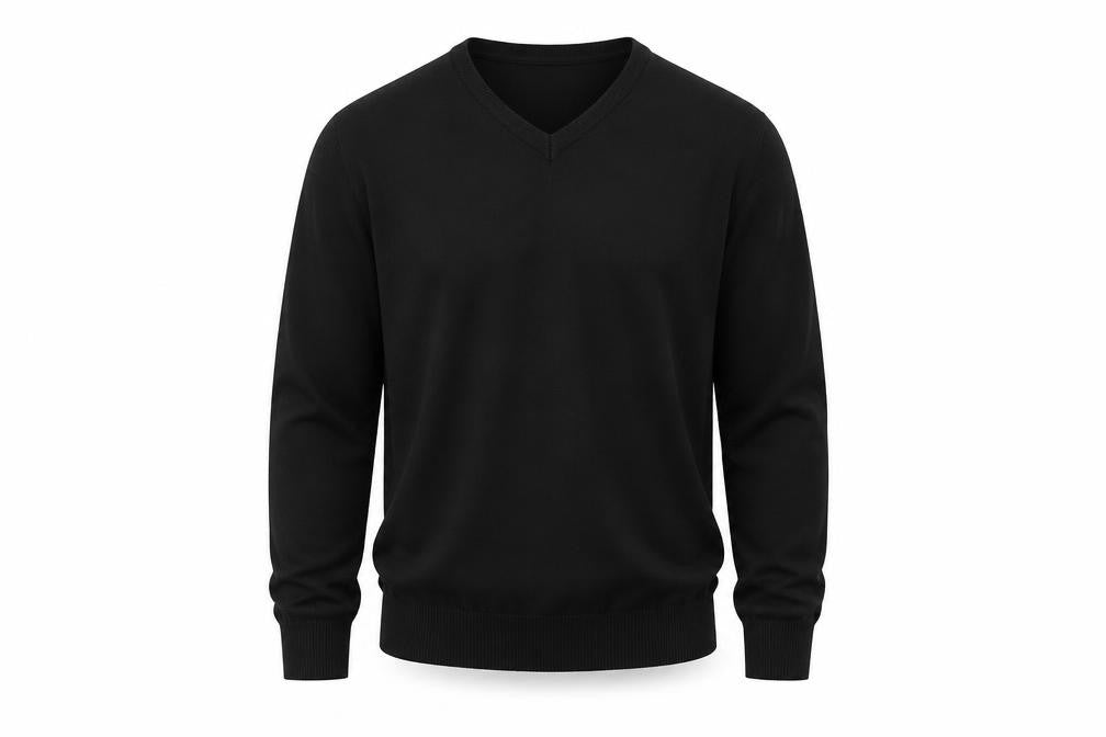 iclosam Mens Black   Pullover Jumper Size L