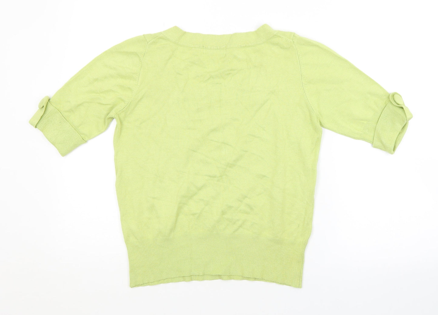 M&S Womens Green   Pullover Jumper Size 14