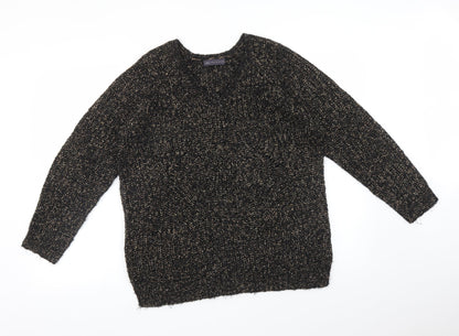 Marks & Spencer Womens Multicoloured   Pullover Jumper Size 12