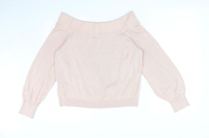H&M Womens Pink   Basic T-Shirt Size M