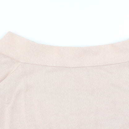 H&M Womens Pink   Basic T-Shirt Size M