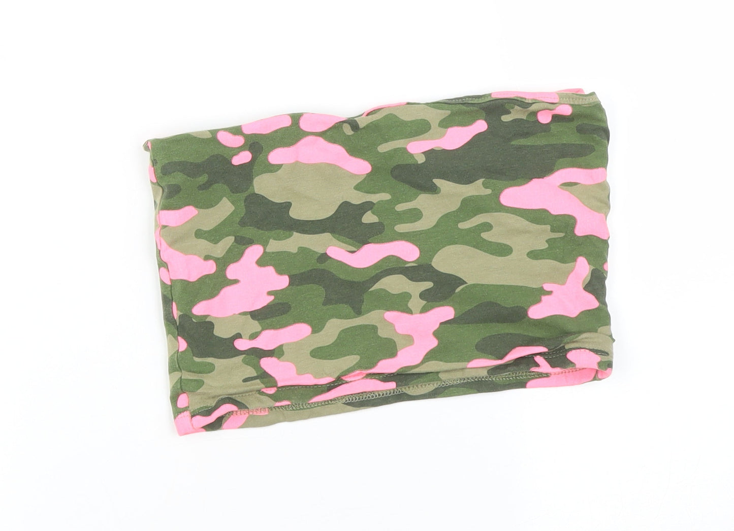 Matalan Girls Multicoloured Camouflage  Basic T-Shirt Size 12 Years