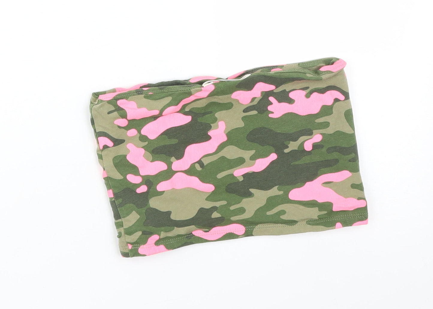 Matalan Girls Multicoloured Camouflage  Basic T-Shirt Size 12 Years