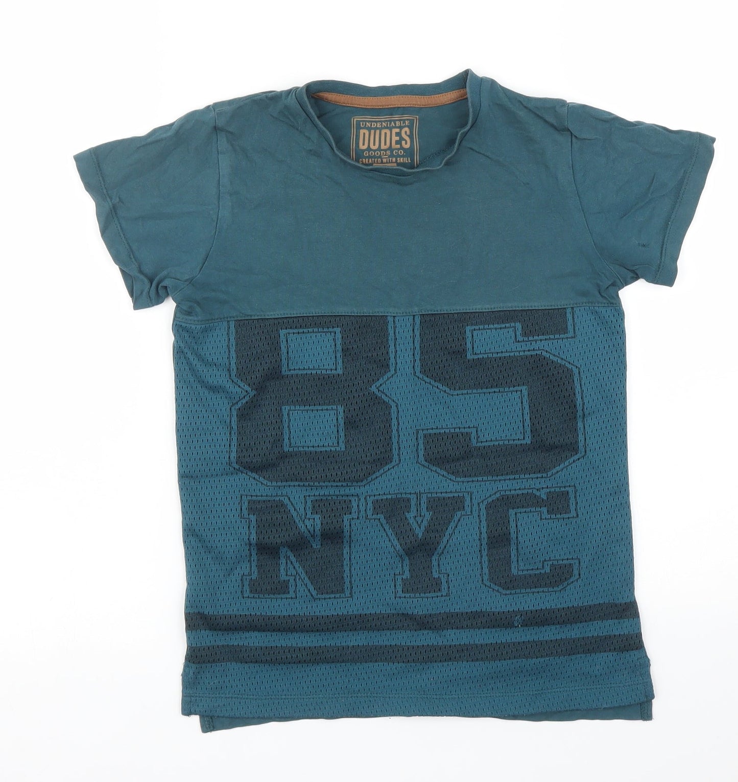 GOODS CO. Boys Blue   Basic T-Shirt Size 8 Years  - 85 NYC