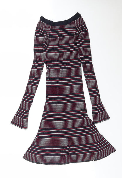 Next Womens Multicoloured Striped  Mermaid  Size 6