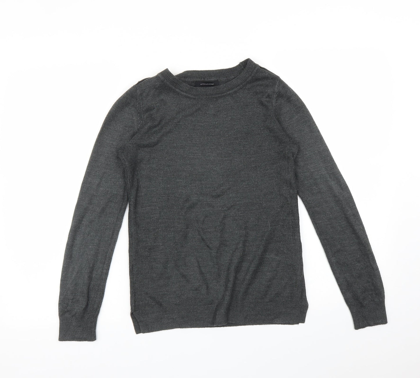 Atmosphere Womens Grey   Basic T-Shirt Size 6