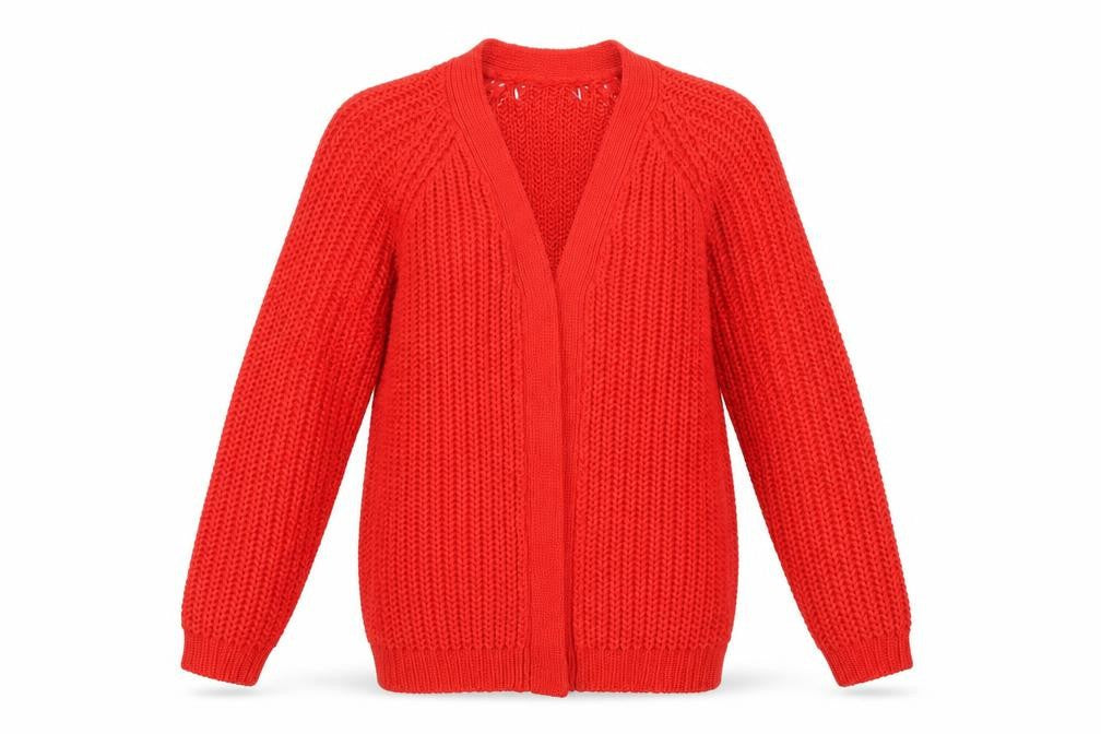 NEXT Womens Red   Cardigan Jumper Size XS