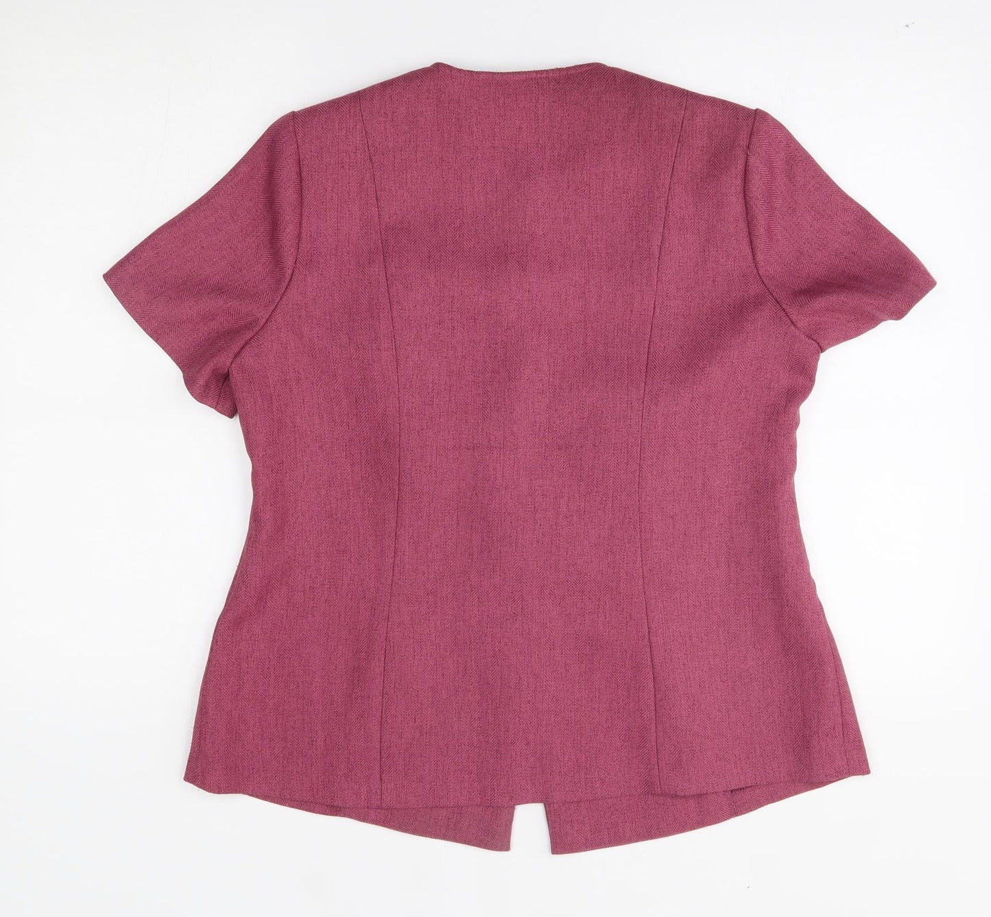 Bonmarché Womens Pink Jacket Blazer One Size