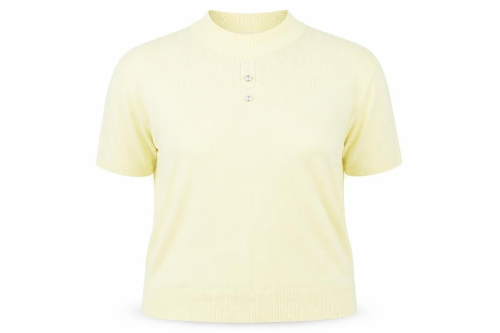 Preworn Womens Yellow   Pullover Jumper Size 18