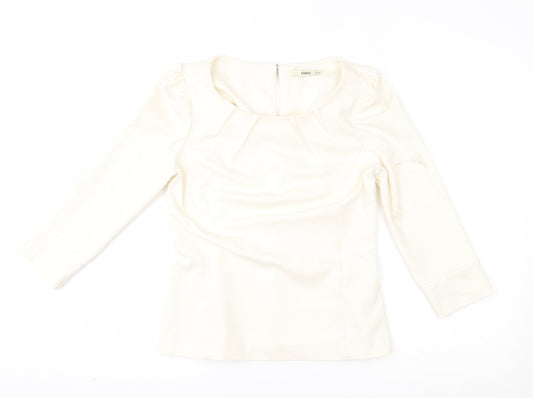 Oasis Womens Ivory   Pullover Jumper Size 10