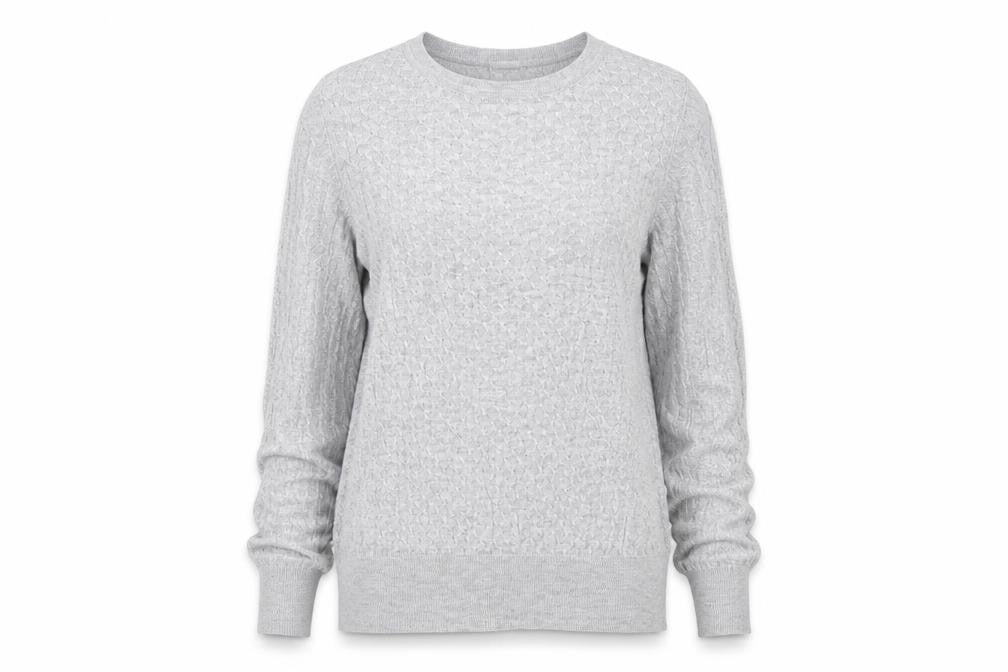 H&M Womens Grey   Pullover Jumper Size S
