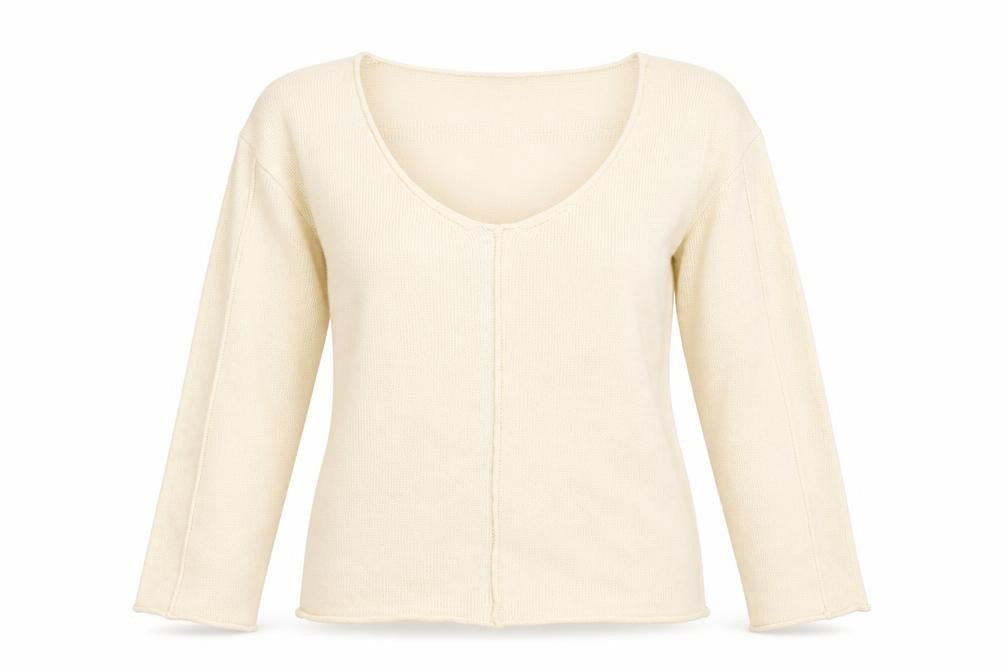 SheIn Womens Ivory   Pullover Jumper Size M
