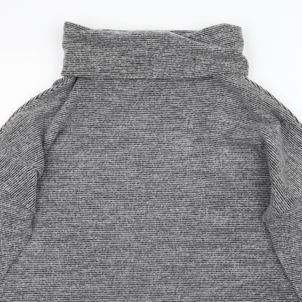 New Look Womens Grey  Knit Pullover Jumper Size M