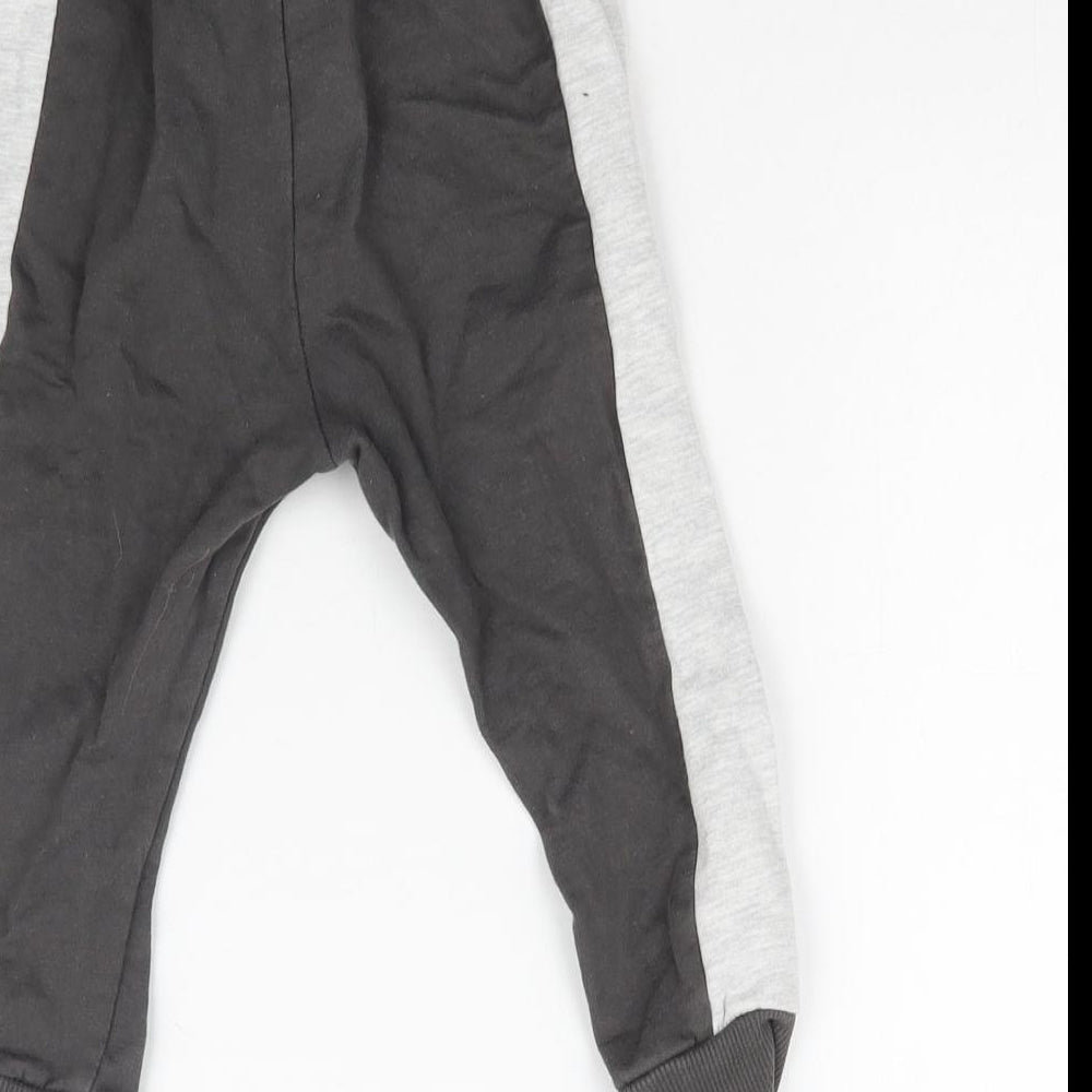 George Baby Grey   Jogger Trousers Size 12-18 Months  - Smile