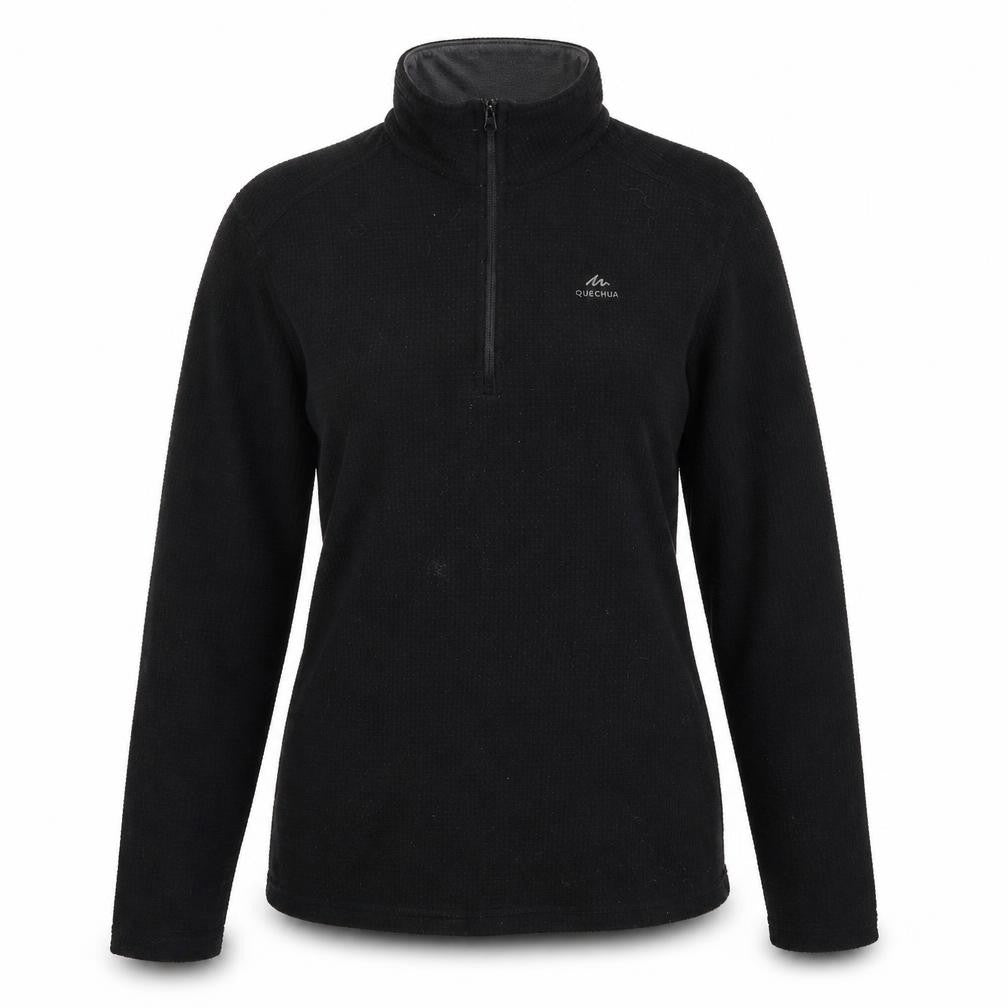 DECATHLON Womens Black   Pullover Sweatshirt Size L