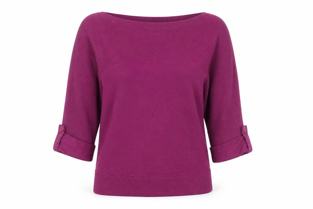 Marks & Spencer Womens Purple   Pullover Jumper Size 12