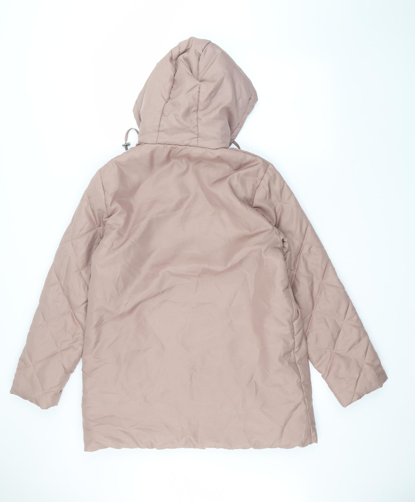 anne de lancay Womens Pink   Parka Coat Size S