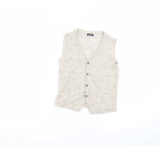 NEXT Girls Brown   Cardigan Jumper Size 3-4 Years