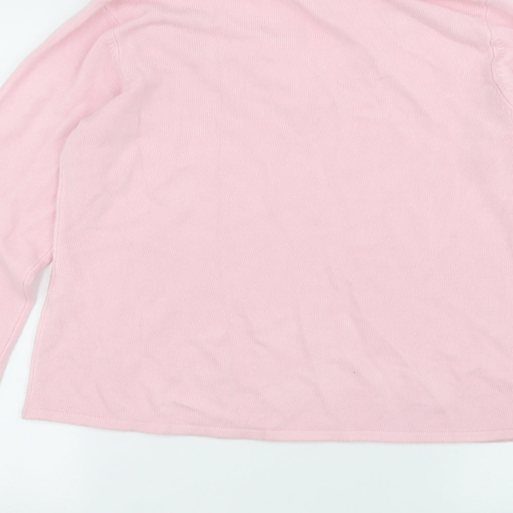 Debbie Morgan Womens Pink   Basic T-Shirt Size XL