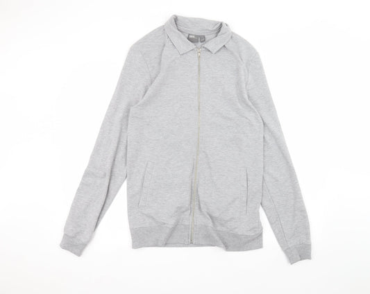 ASOS Womens Grey   Full Zip Jumper Size L