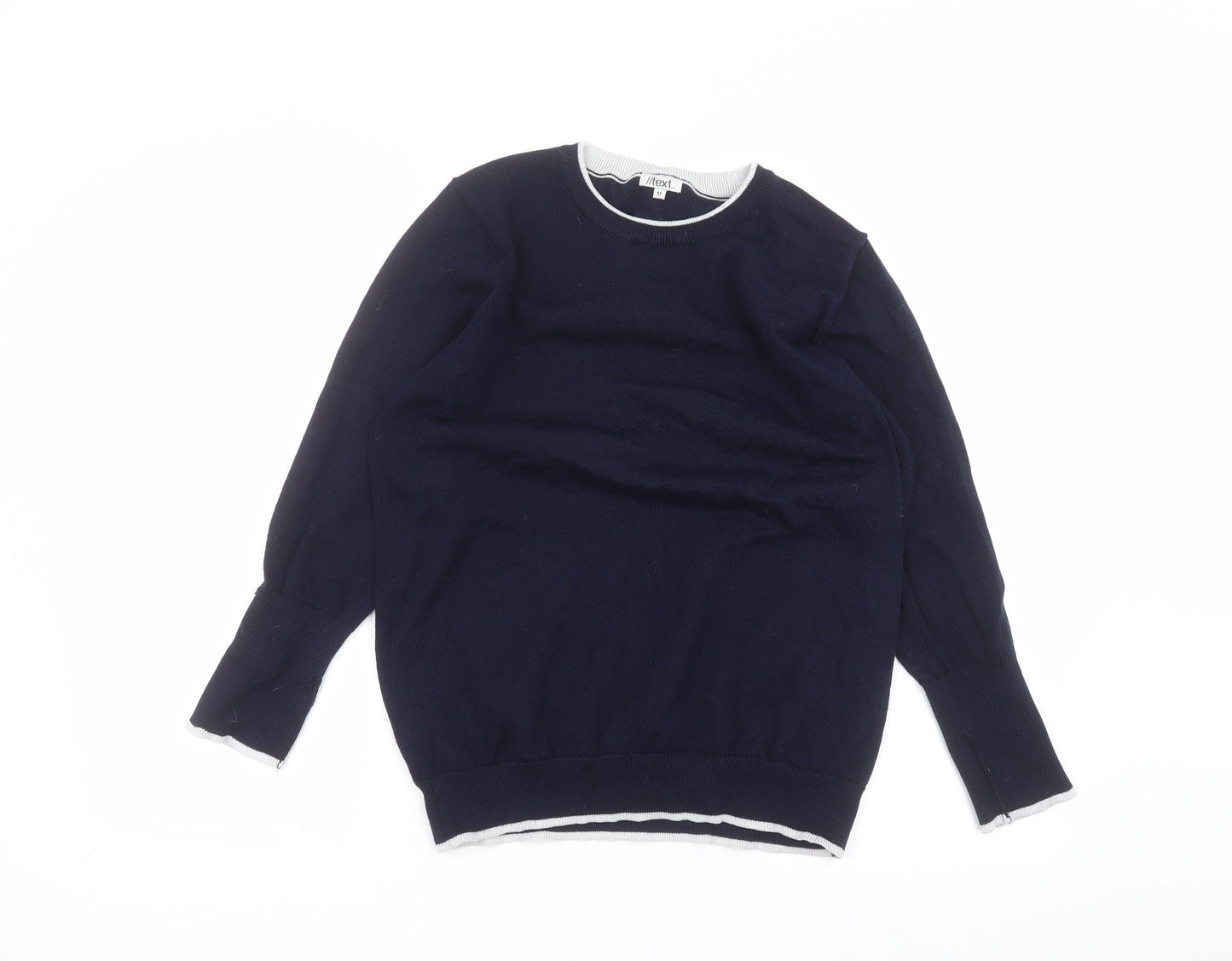 //text Womens Blue   Basic T-Shirt Size M