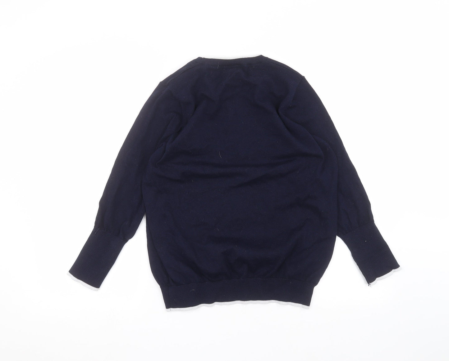 //text Womens Blue   Basic T-Shirt Size M