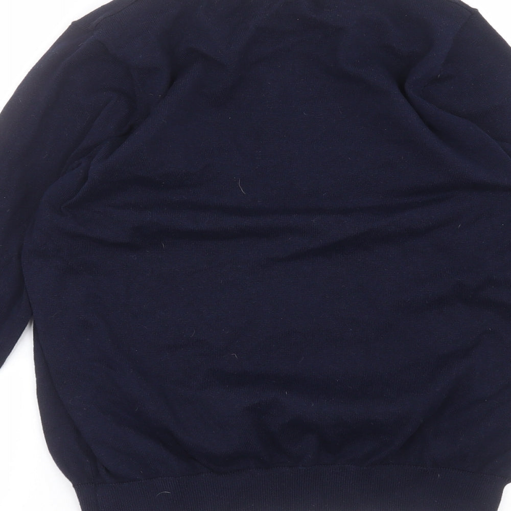 //text Womens Blue   Basic T-Shirt Size M