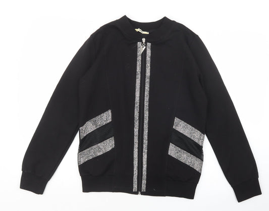 Chaput Womens Black   Jacket  Size M